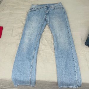 Light blue denim Old Navy straight fit jeans